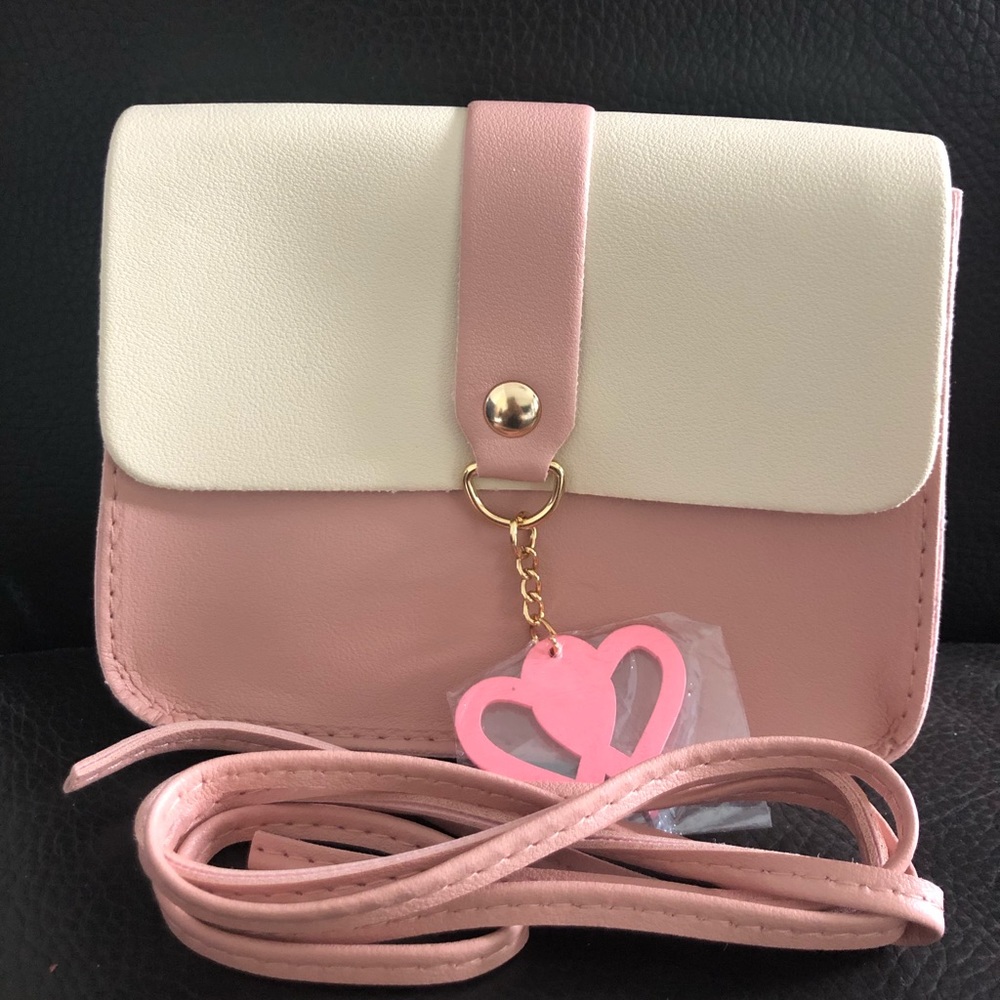 Heart Charm Crossbody Bag - Picture 6 of 7